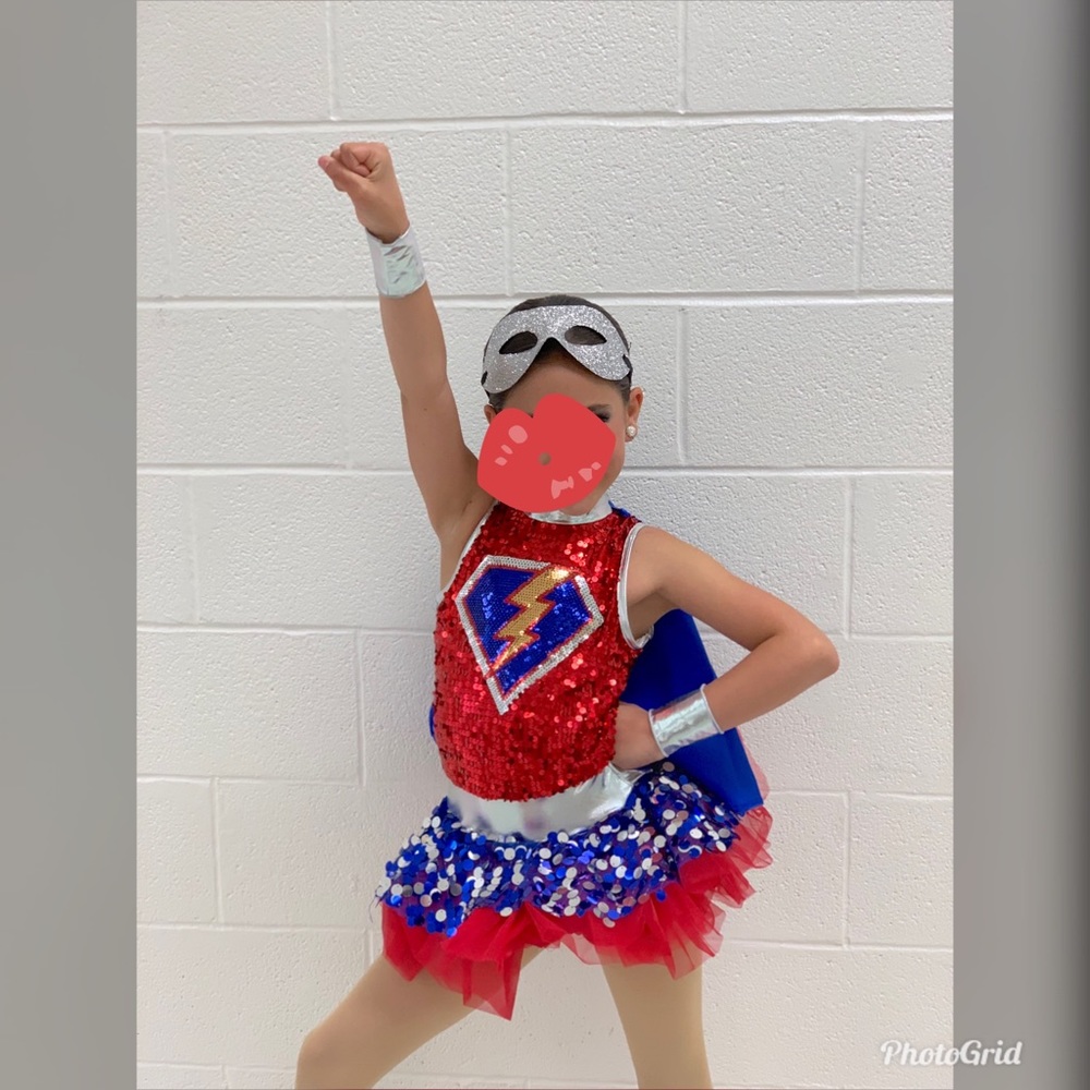 Girls Superhero Costume